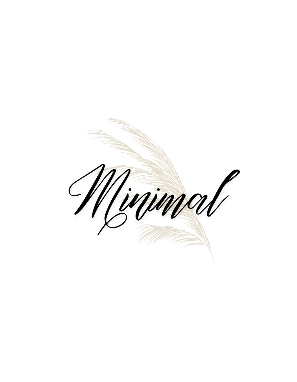 Minimal yazılı T-shirt