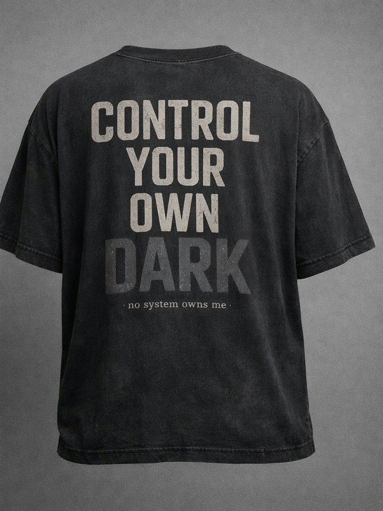 Ctrl Tasarımlı T-shirt