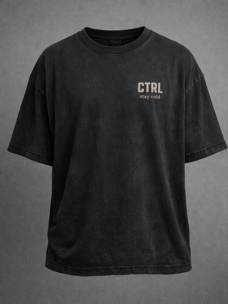 Ctrl Tasarımlı T-shirt