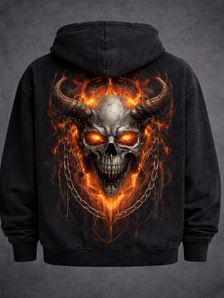 Alev Kafalı Sweat-shirt